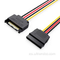 SATA Male a femenino Power SSD/HDD Splitter Conector